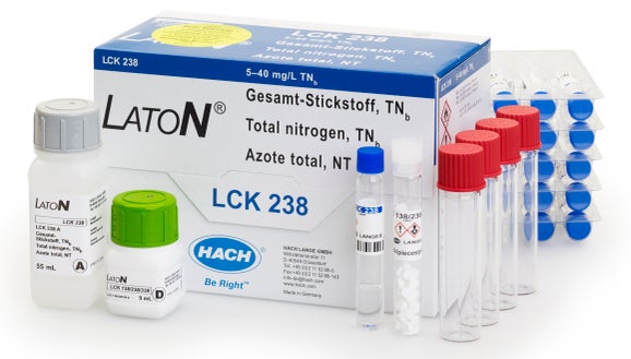 Laton Кюветен тест за общ азот 5-40 mg/L TNb, 25 теста